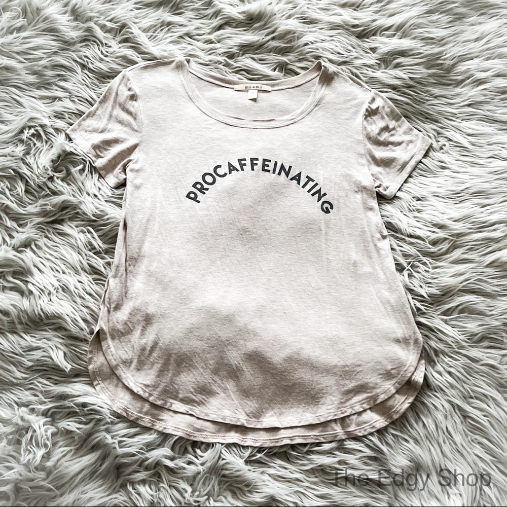 Francesca’s Collections | Procaffeinating T-Shirt - Picture 1 of 7